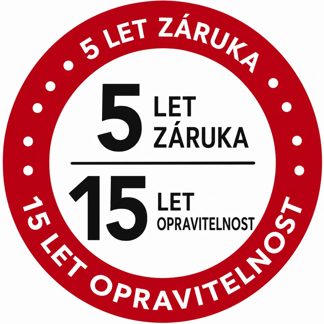 KitchenAid 5 let záruka a 15 let opravitelnost